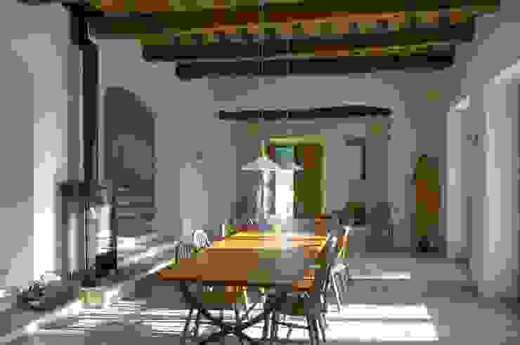v. Bismarck Architekt Ruang Makan Gaya Mediteran