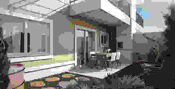 Condomínio São Roque, Lodo Barana Arquitetura e Interiores Lodo Barana Arquitetura e Interiores Patios & Decks