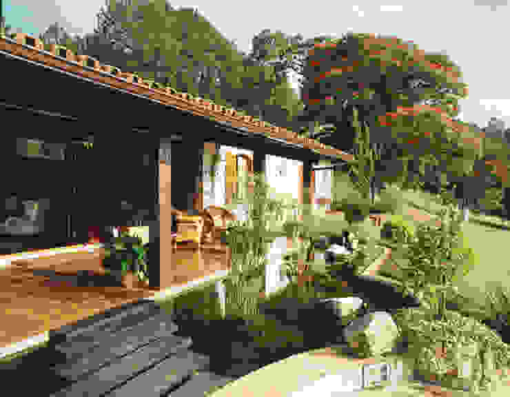 Fazenda JP - Bragança Paulista - SP., Eduardo Luppi Paisagismo Ltda. Eduardo Luppi Paisagismo Ltda. Jardines de estilo rústico