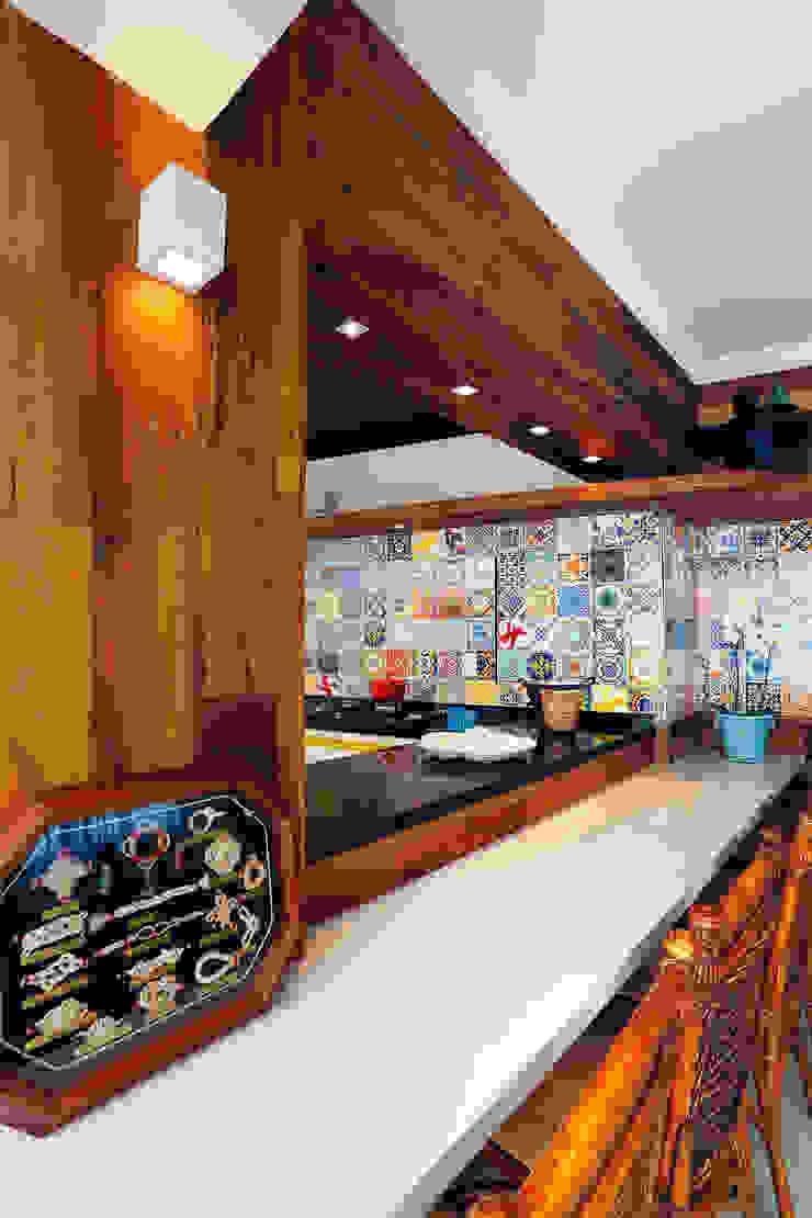 Espaço Goumert Cozinhas tropicais por Mayra Lopes Arquitetura | Interiores Tropical