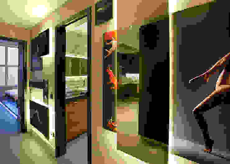 Udesign Architecture Moderner Flur, Diele & Treppenhaus