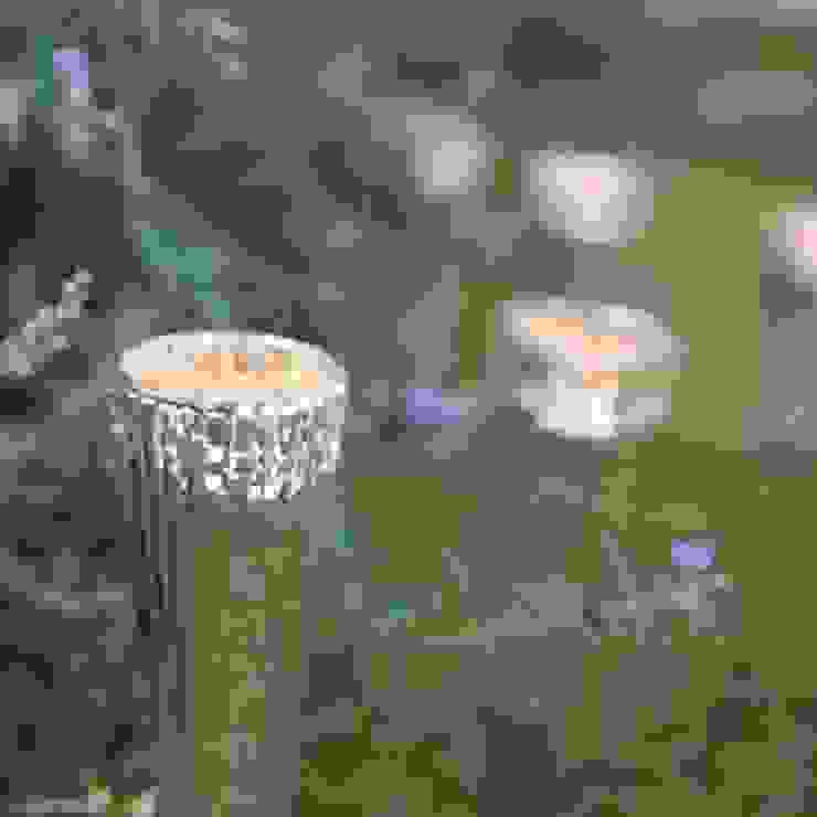 Antiqued Silver Glass Gardens Lanterns ELLA JAMES GartenBeleuchtung