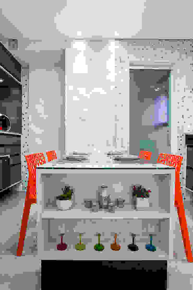 Apartamento Chácara Klabin (SP), Amanda Pinheiro Design de interiores Amanda Pinheiro Design de interiores Modern Kitchen