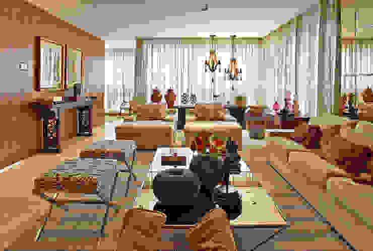 Salas de estar modernas por Gláucia Britto Moderno