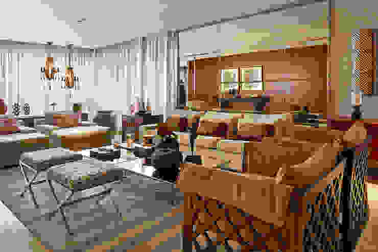 Salas de estar modernas por Gláucia Britto Moderno
