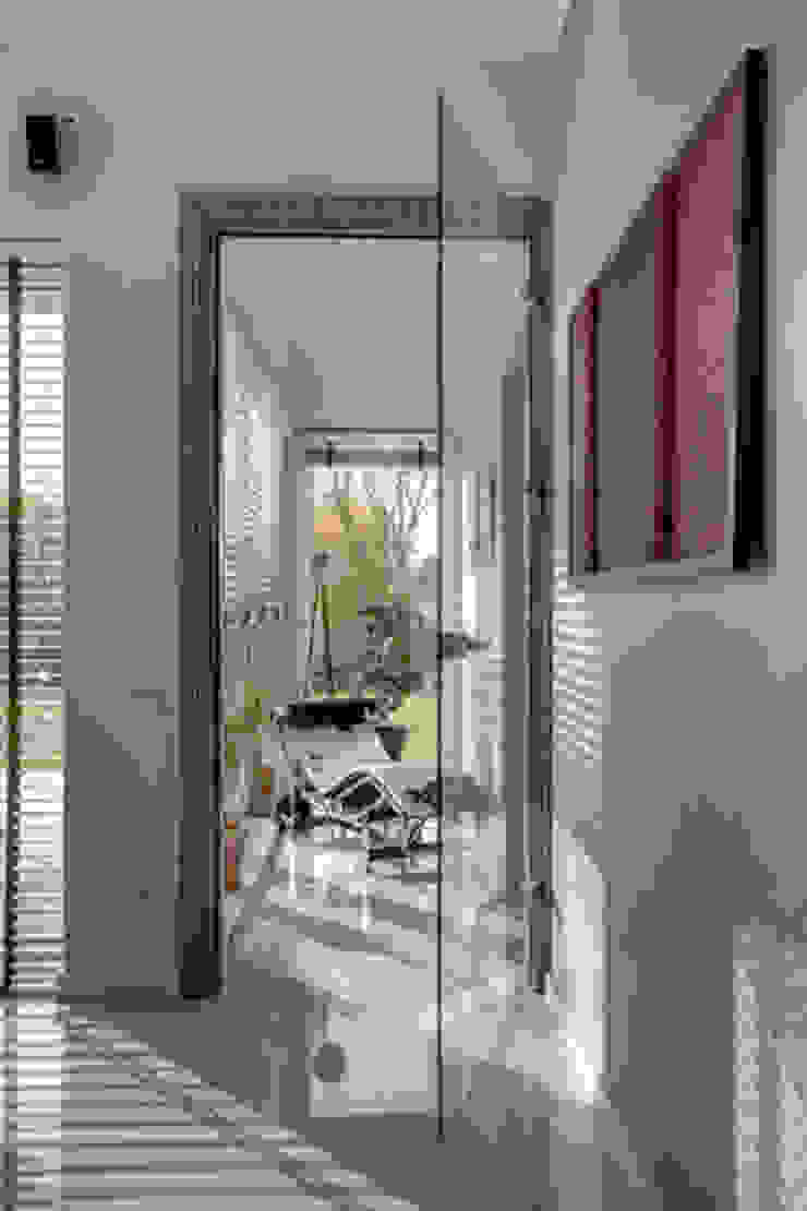 Aneks salonu przy gabinecie Anna Kukawska - Architekt Nowoczesny salon