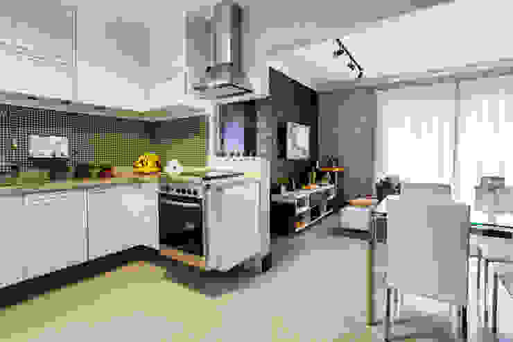 Cozinha integrada Lo. interiores Cozinhas modernas