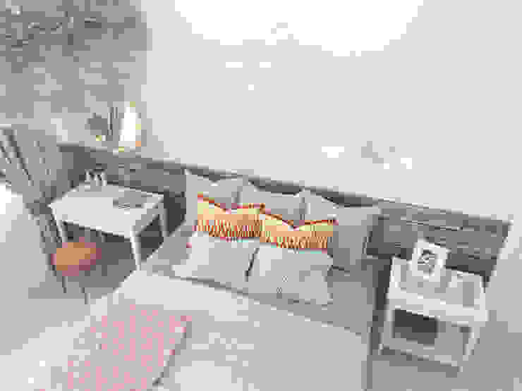 Scandinavian style bedroom by Ekaterina Donde Design Scandinavian
