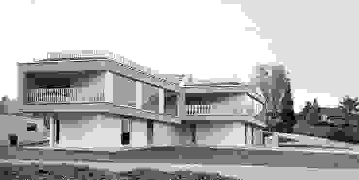 Romulus & Remus; Doppeleinfamilienhaus in Baden, haefele schmid architekten ag haefele schmid architekten ag Moderne Häuser