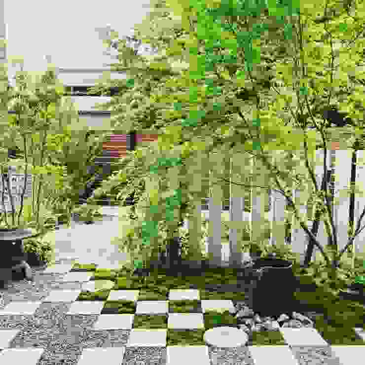 大口の庭, ＬＩＶＩＮＧ ＤＥＳＩＧＮ ＬＩＶＩＮＧ ＤＥＳＩＧＮ Moderner Garten