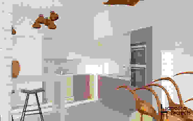 Samarina projects Cozinhas minimalistas