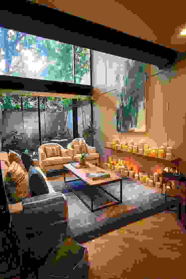 Concepto Taller de Arquitectura Nowoczesny salon