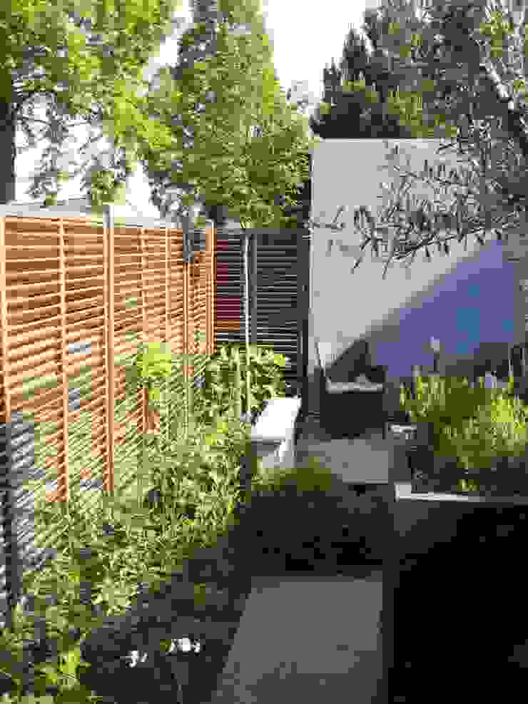 Groene omlijsting Ontwerpstudio Angela's Tuinen Moderne tuinen Plant,Dag,Eigendom,Lucht,Weg oppervlak,Boom,land veel,Schaduw,vegetatie,Gras