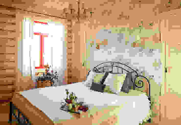 Дача 180м2, Tatiana Ivanova Design Tatiana Ivanova Design Habitaciones de estilo rural