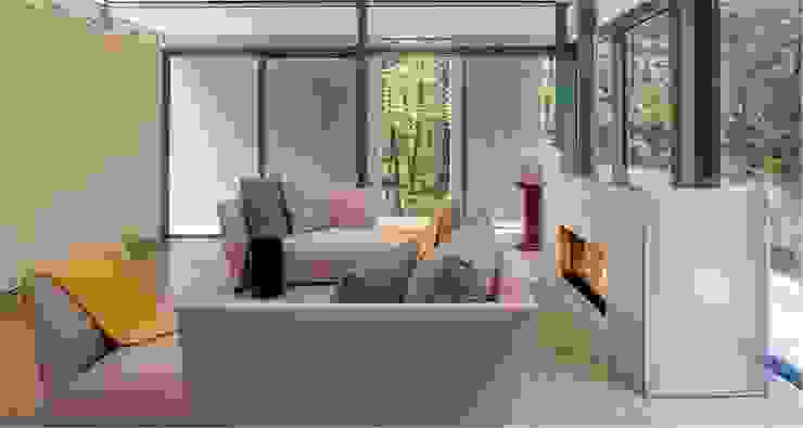 Weston Residence Specht Architects Salas de estar modernas