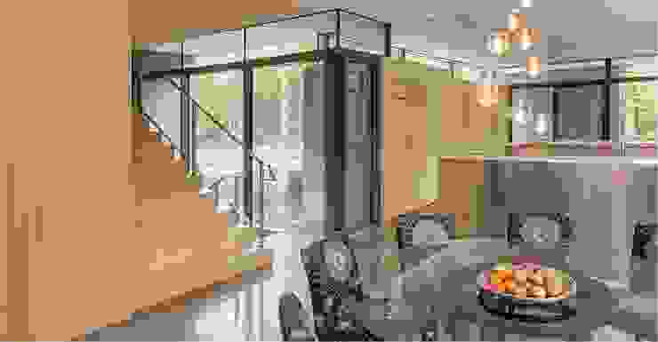 Weston Residence Specht Architects Corredores, halls e escadas modernos