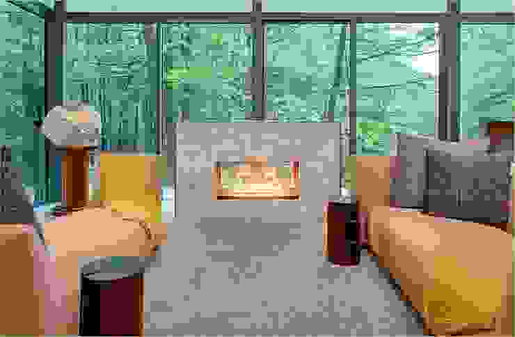 Weston Residence Specht Architects Salas de estar modernas