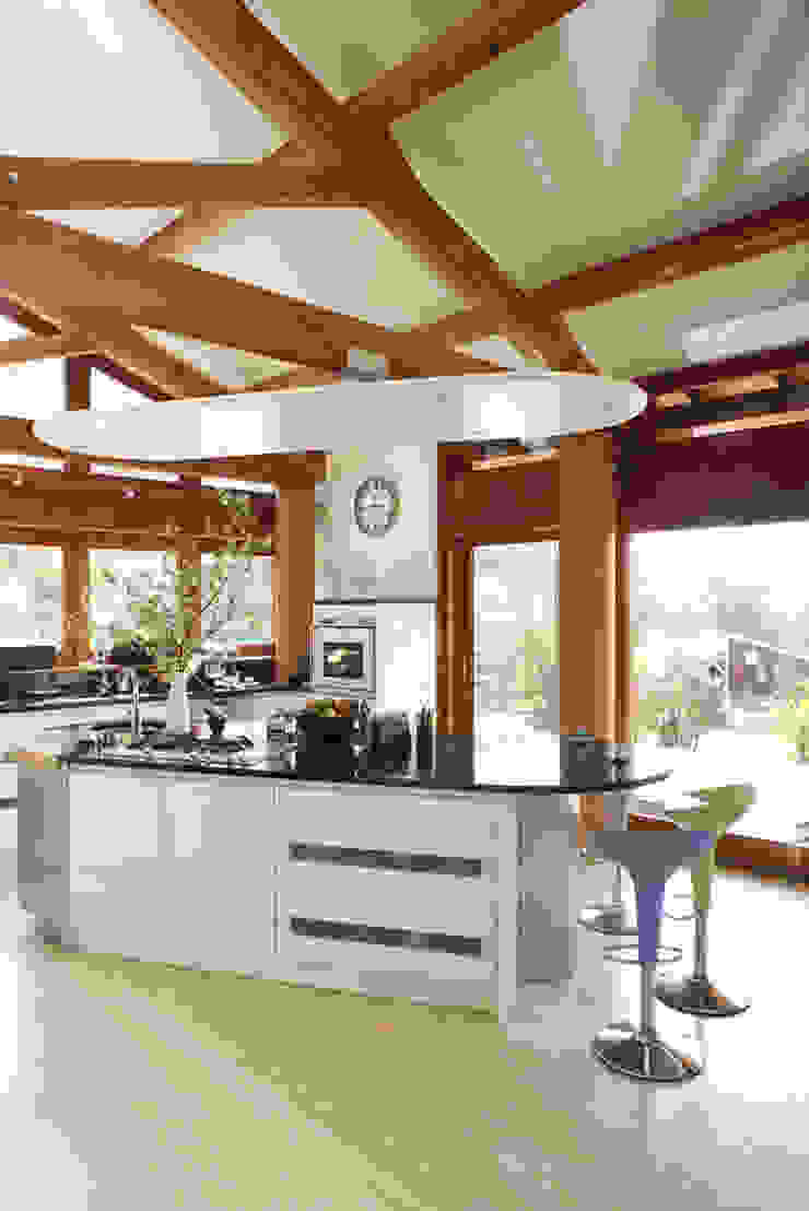 Hillside Farm Kitchen Two DUA Architecture LLP Dapur Modern
