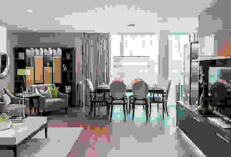 Living / Dining area Salas de jantar modernas por In:Style Direct Moderno