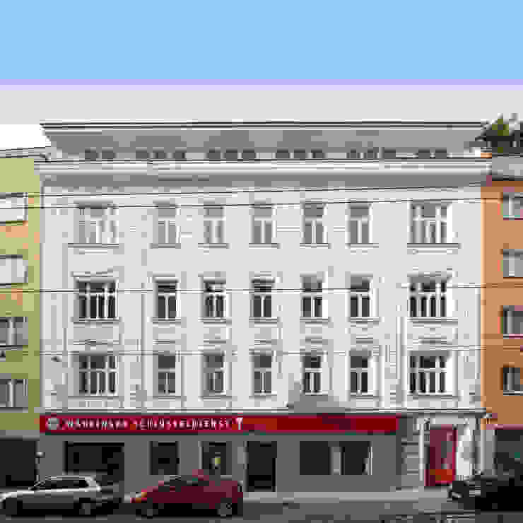 Wohnhaussanierung und Dachgeschoßausbau 1180 Wien, Kreuzgasse 29, Timo Huber + Partner Architekten ZT-GmbH Timo Huber + Partner Architekten ZT-GmbH Klassische Häuser