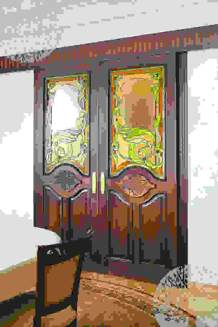 Раздвижные двери с витражами, Lesomodul Lesomodul Classic style doors Doors