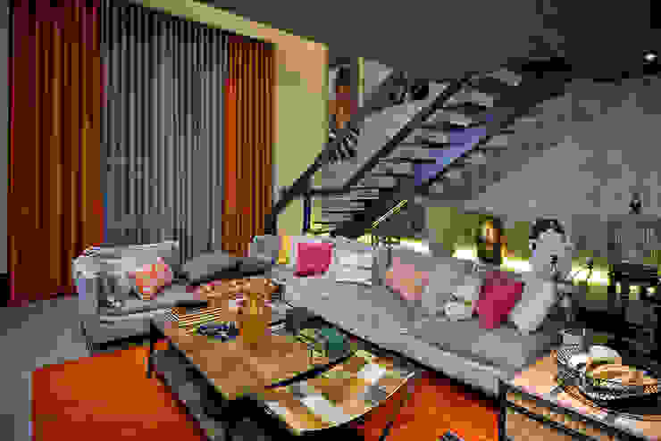 Loft Sustentável - Ambiente da Casa Cor SC 2015, Studium Saut Arte & Interiores Studium Saut Arte & Interiores Modern living room Accessories & decoration