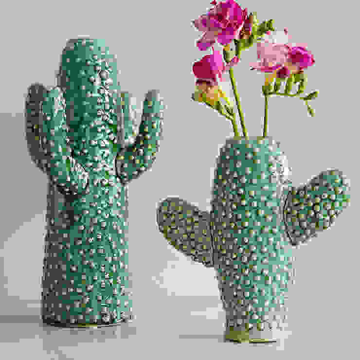 Ceramic Cactus Vases rigby & mac HouseholdAccessories & decoration