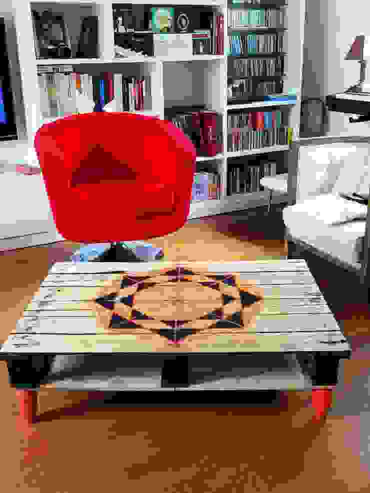 Table Basse Originale Esprit Recup Et Tendance Geometrique Homify