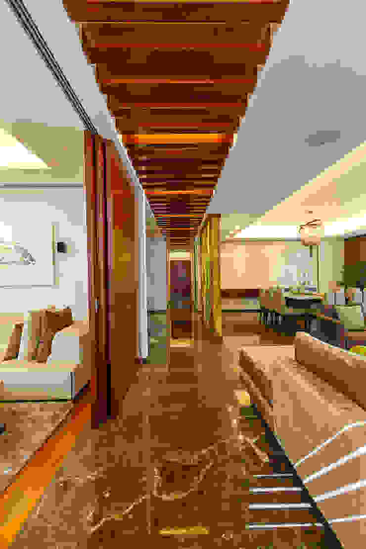 Enrique Cabrera Arquitecto Pasillos, vestíbulos y escaleras modernos