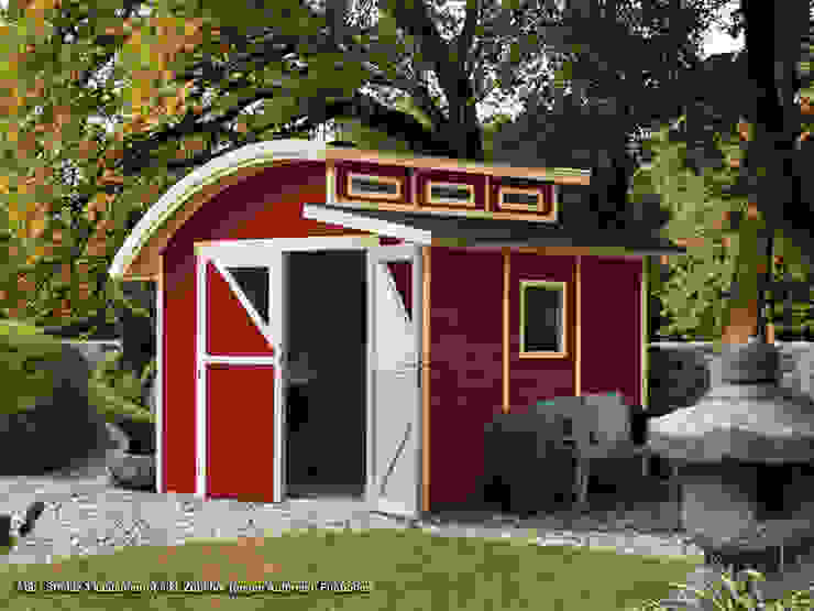 Karibu Gartenhaus Strelitz 3 In Kastanienrot By Hk