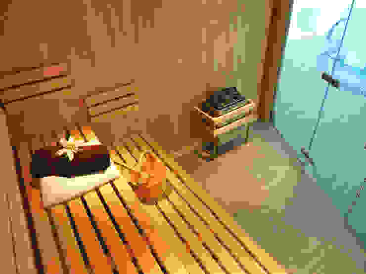 Bespoke Sauna & Steam Room for Pool Area homify