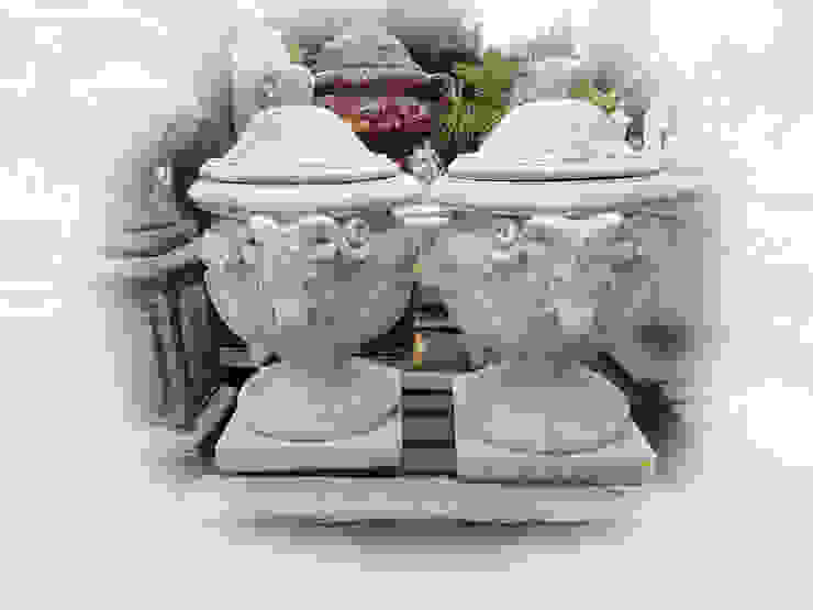 Tuinbeelden en Fonteinen, Tuindecoratie Jose Tuindecoratie Jose Vườn phong cách đồng quê Plant pots & vases