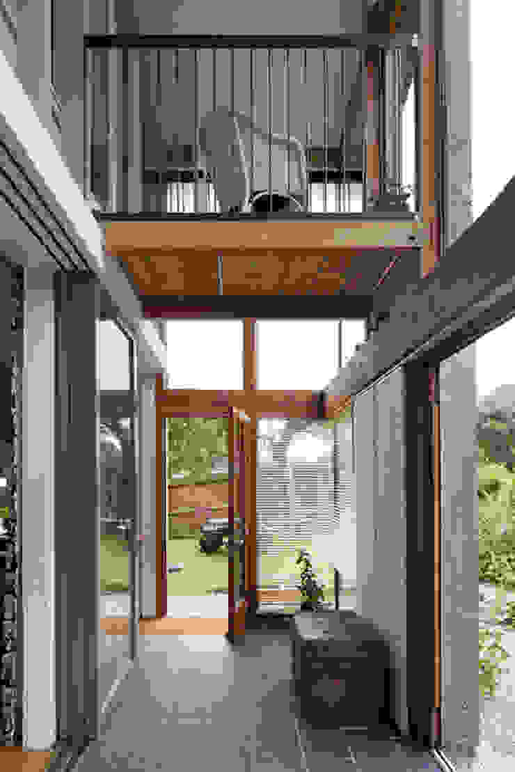 Un Y Berllan CRSH Architecture and Energy 露臺