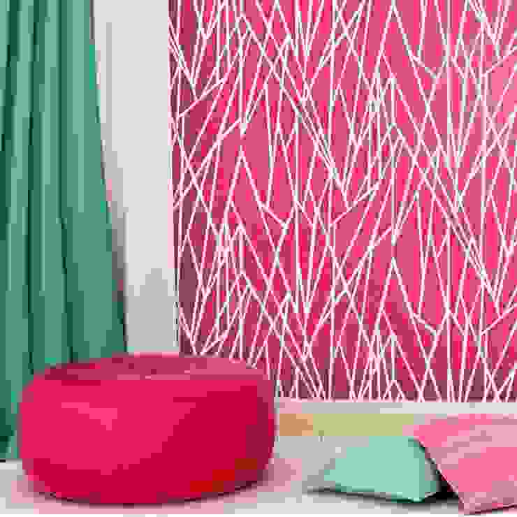 Geometric & Retro wall stencils homify