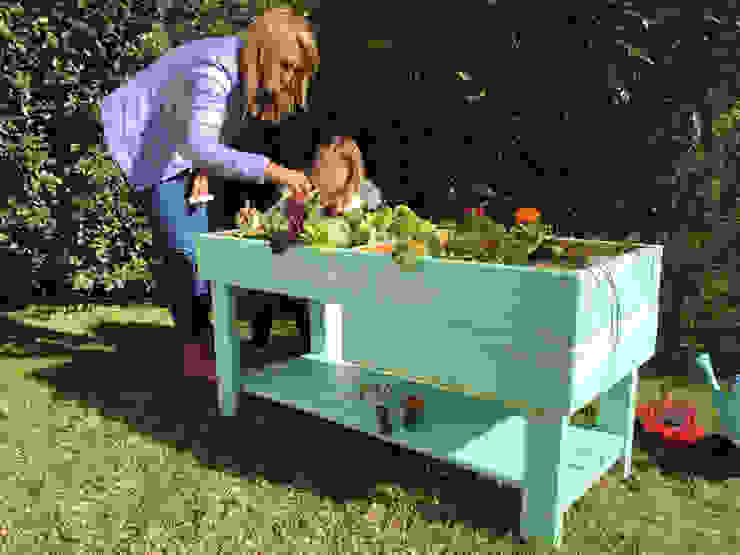 Mundo Garden OgródDonice i wazy Lite drewno Zielony