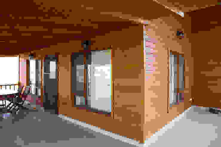 AHSB - AHŞAP EV MODEL B, Kuloğlu Orman Ürünleri Kuloğlu Orman Ürünleri Modern Terrace