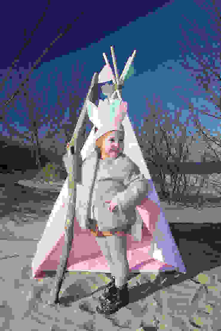 Un vrai tipi d'indien fait main dans la chambre d'enfant ...