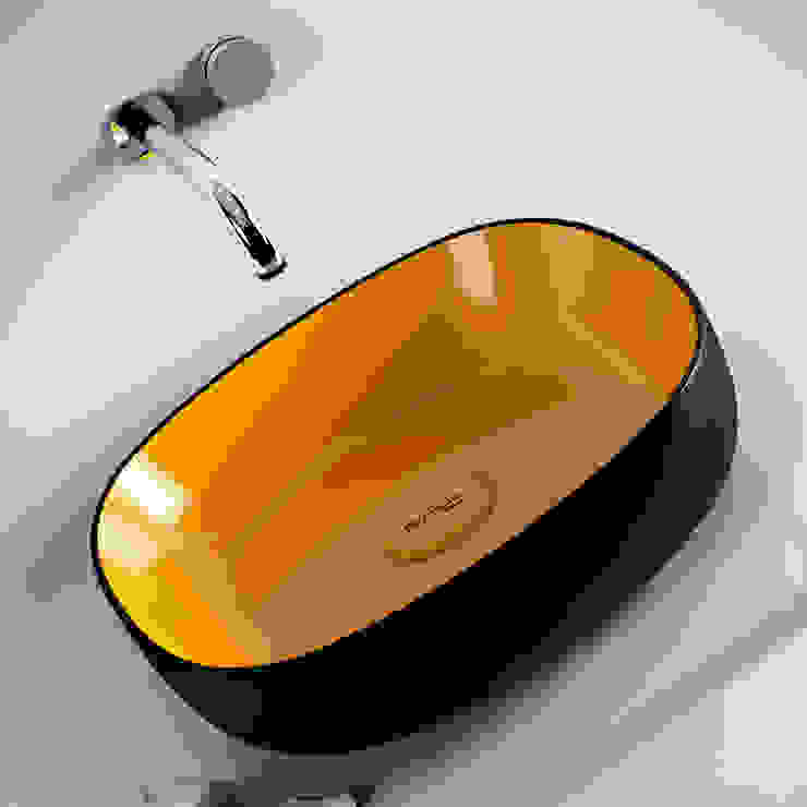 Il bagno di Olympia ceramica ,Metamorfosi, design Gianluca Paludi, olympiaceramica srl unipersonale olympiaceramica srl unipersonale Ванна кімната