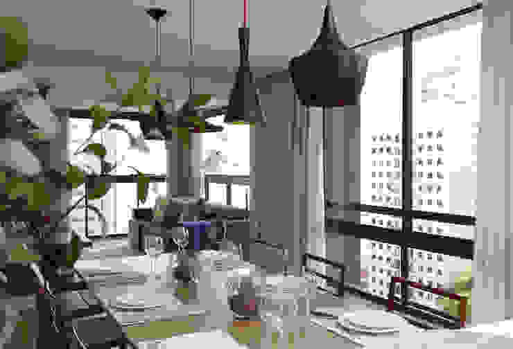 MANDRIL ARQUITETURA E INTERIORES Modern dining room