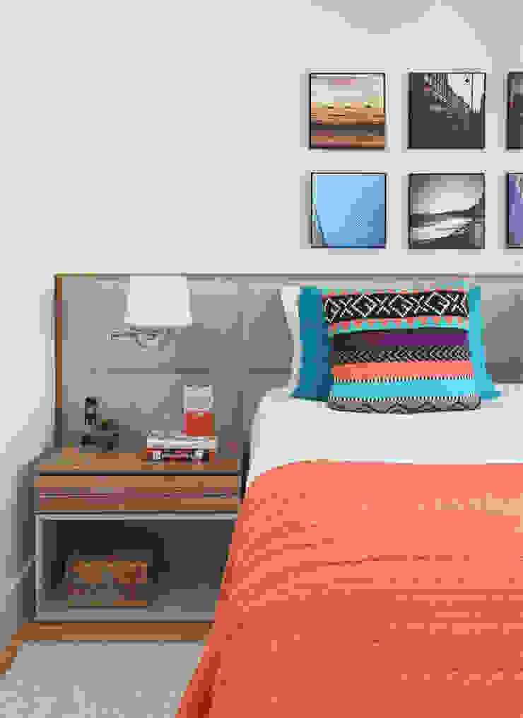 MANDRIL ARQUITETURA E INTERIORES Modern style bedroom
