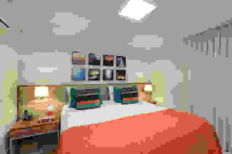 MANDRIL ARQUITETURA E INTERIORES Modern style bedroom