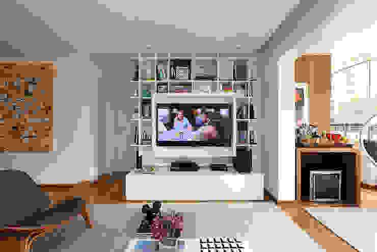 Casa 2 Arquitetos Modern living room