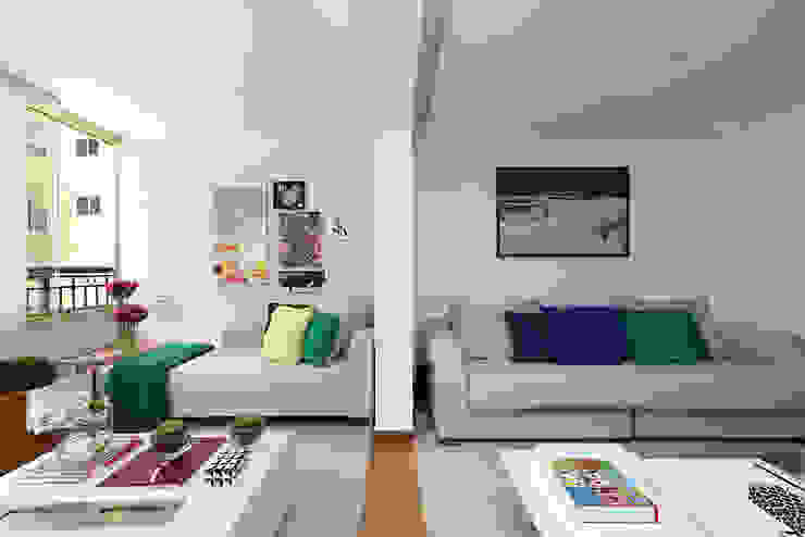 Casa 2 Arquitetos Modern living room