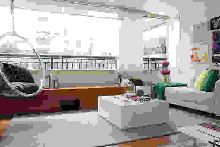 Casa 2 Arquitetos Modern living room