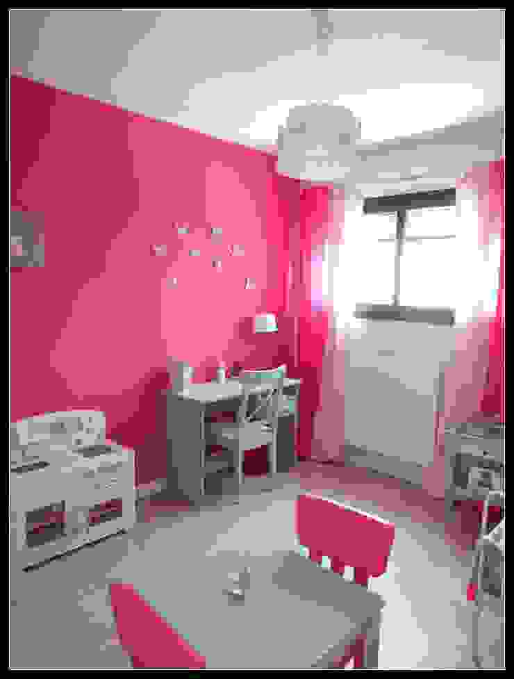 Chambre D Enfant Fushia Et Grise By Scenes D Interieur Homify