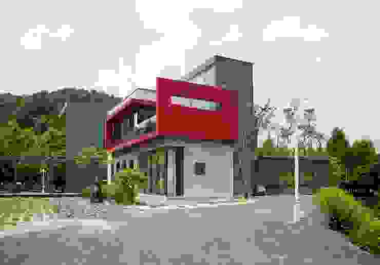 Exterior KAWA Design Group Casas modernas