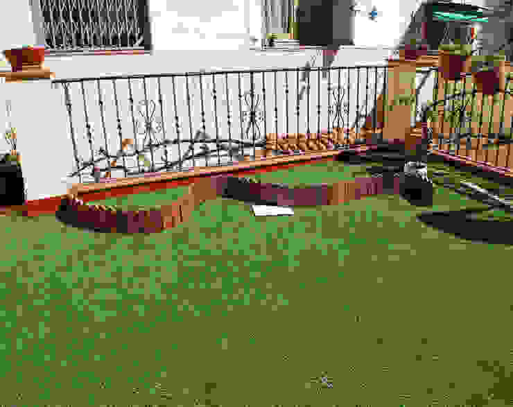 Varandas, marquises e terraços mediterrânicos por Vicente Galve Studio Mediterrânico