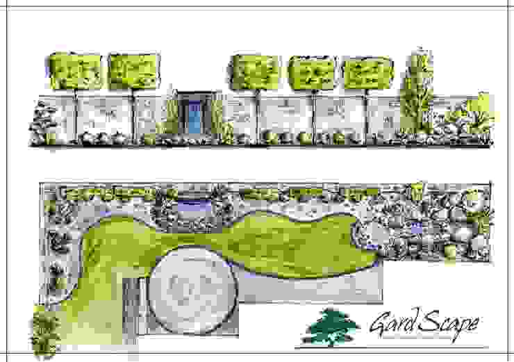 Asianstyle design garden -GardScape- private gardens by Christoph Harreiß Giardino in stile asiatico