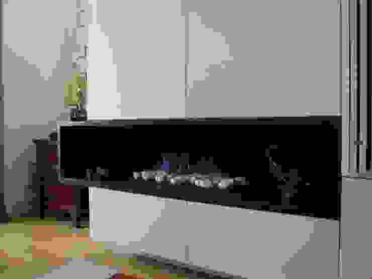 Architectural decorative fireplace Space Alchemy Ltd Modern Living Room