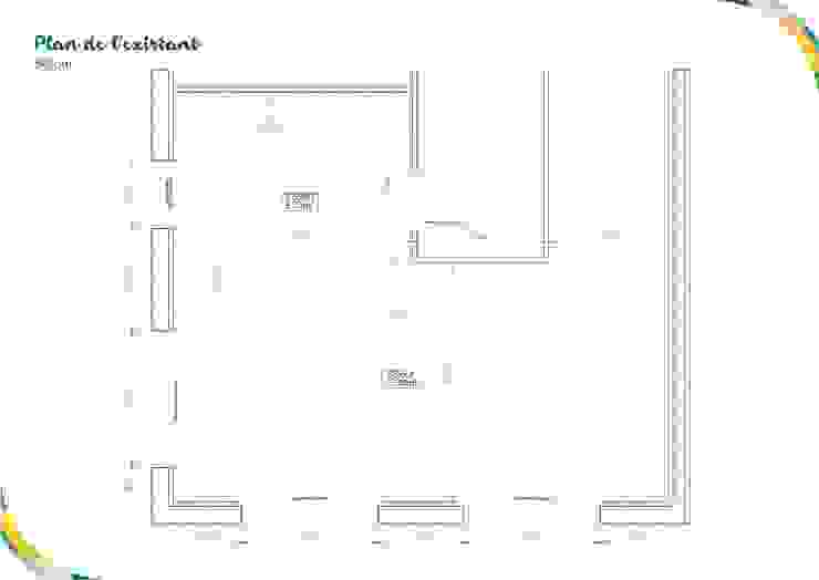Conseils & Inspirations - Séjour 35m2, Angèle Ethuin - Designer d'intérieur & Coloriste Angèle Ethuin - Designer d'intérieur & Coloriste غرفة المعيشة